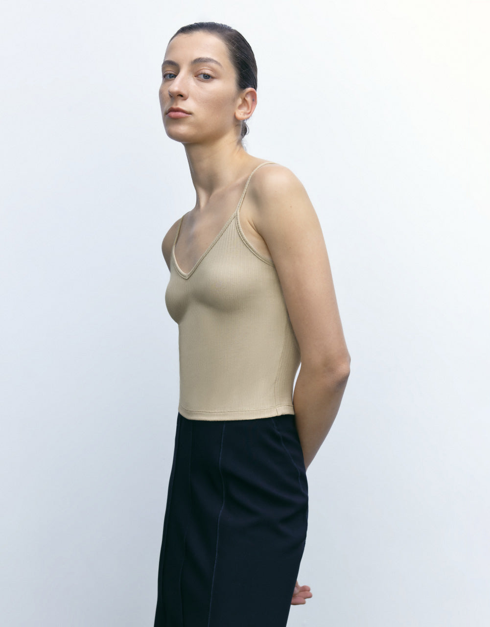 V-Neck Basic Tank Top