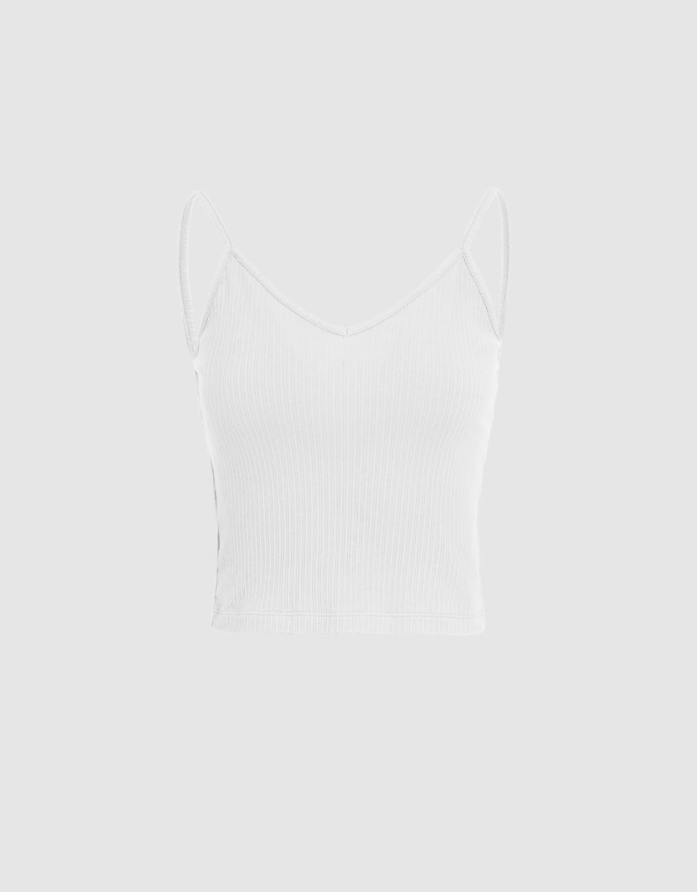 V-Neck Basic Tank Top