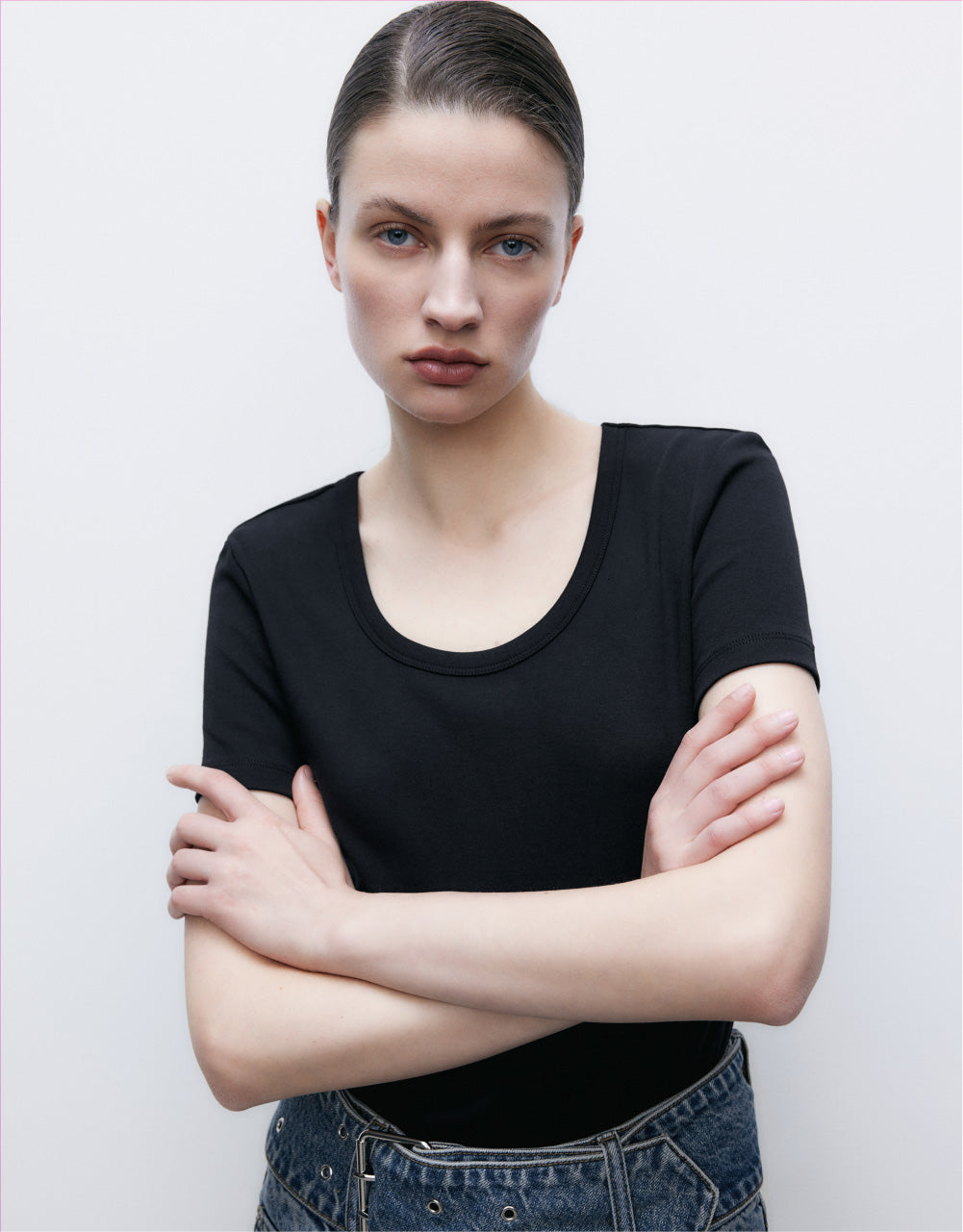 Plain Crew Neck T-Shirt