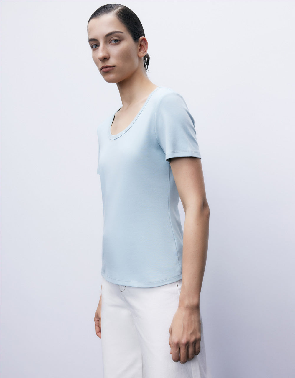 Plain Crew Neck T-Shirt