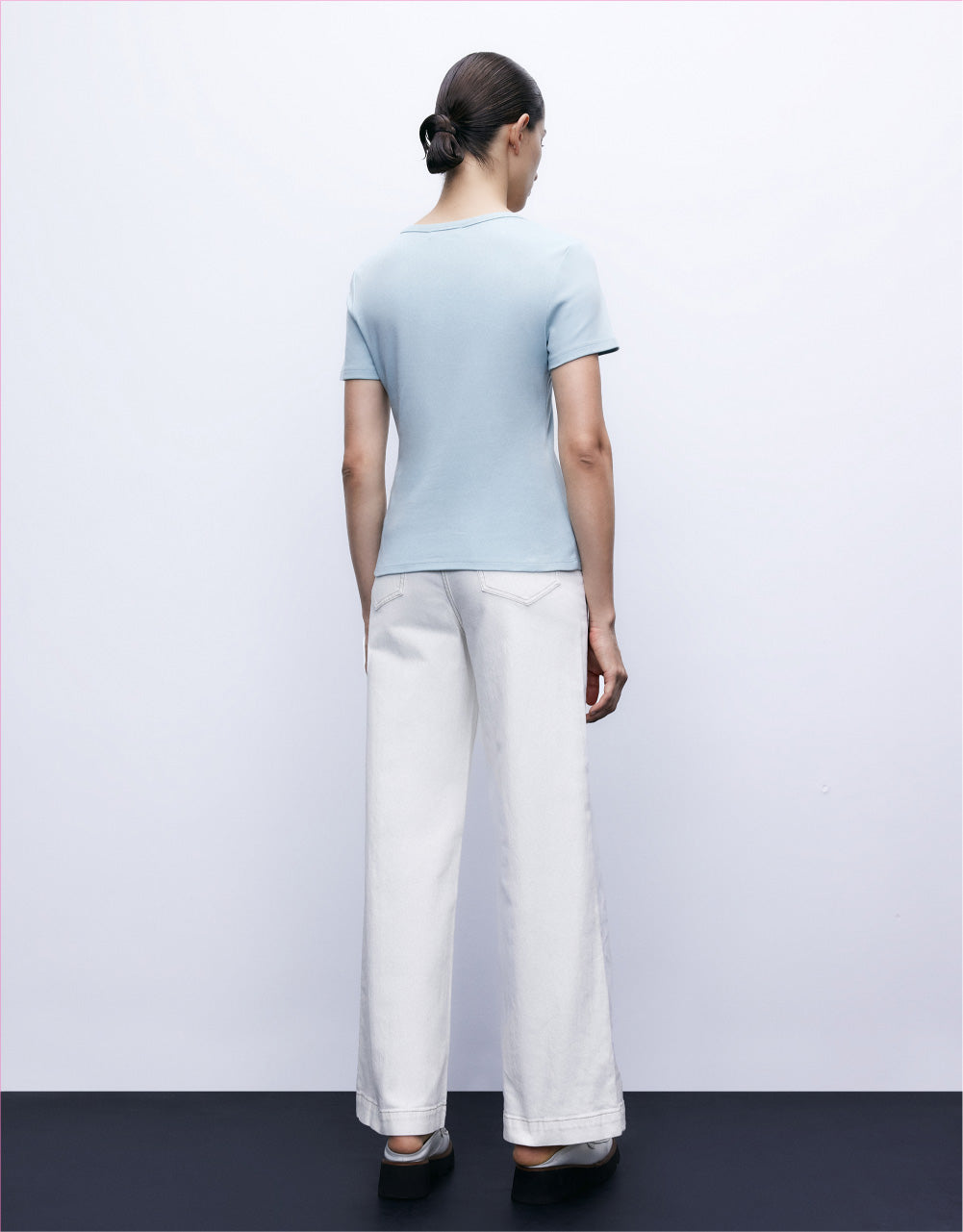 Plain Crew Neck T-Shirt