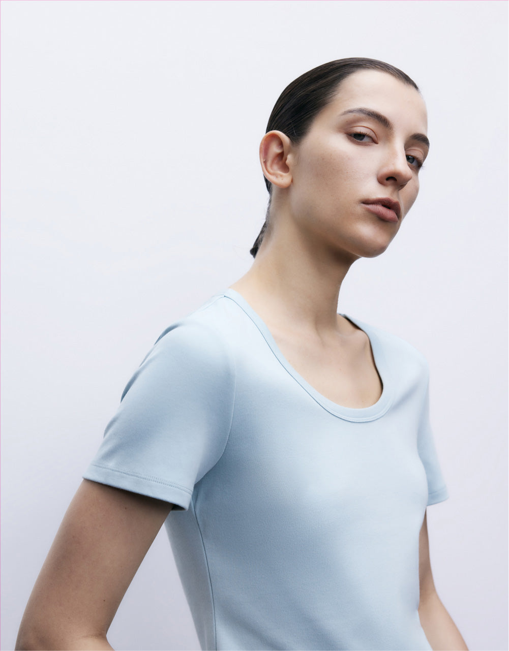 Plain Crew Neck T-Shirt