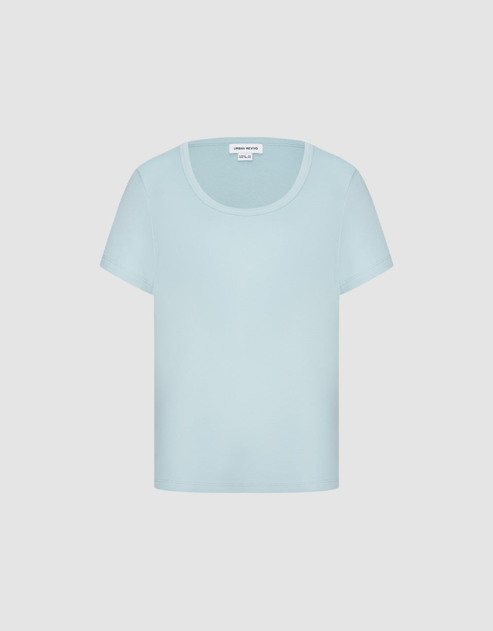 Plain Crew Neck T-Shirt