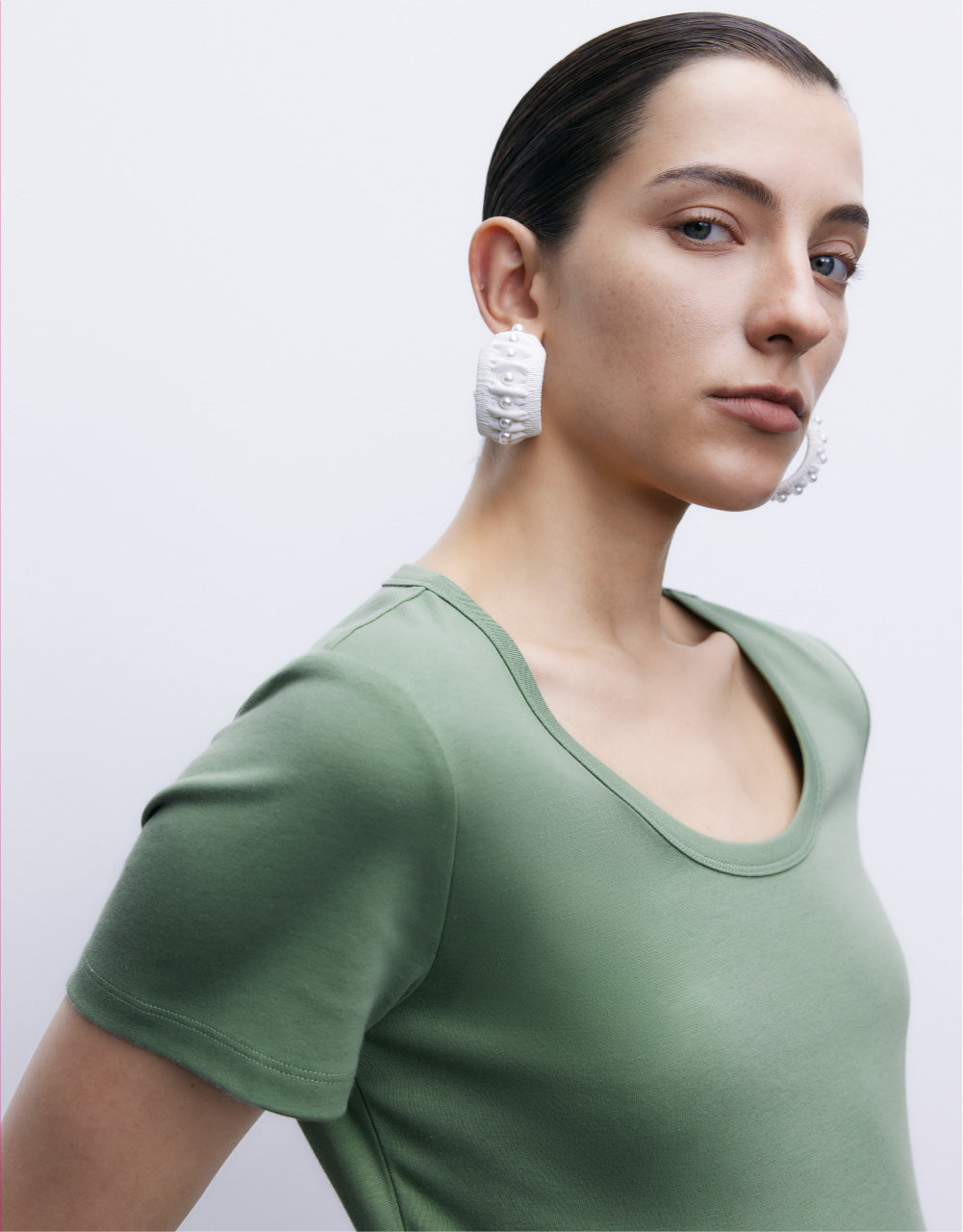 Plain Crew Neck T-Shirt