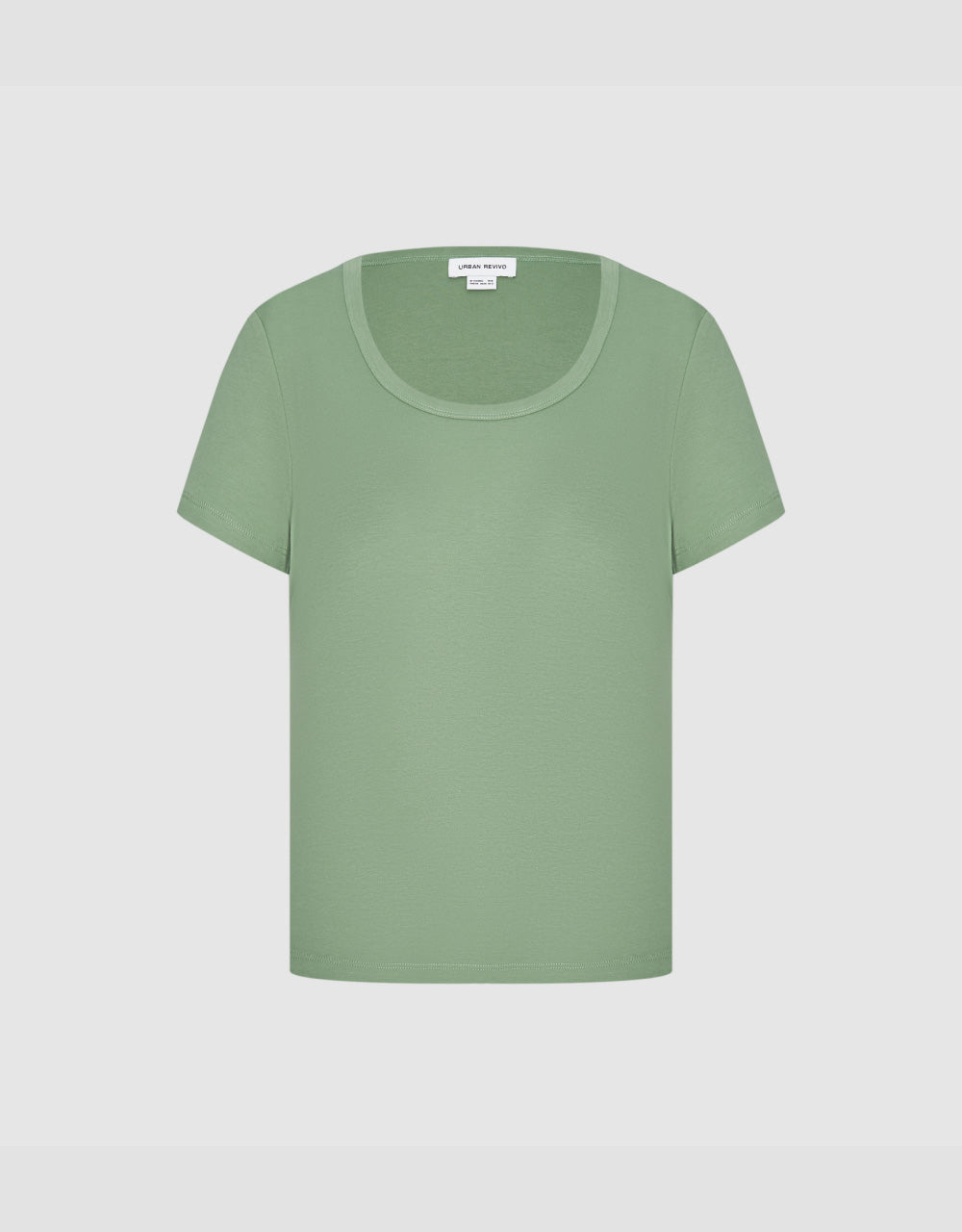 Plain Crew Neck T-Shirt