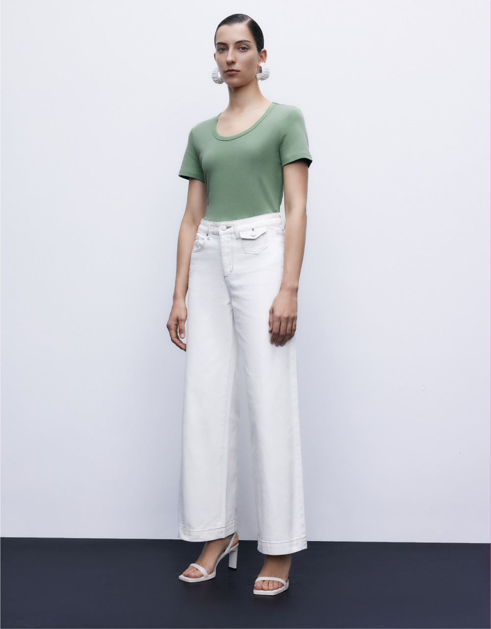 Plain Crew Neck T-Shirt