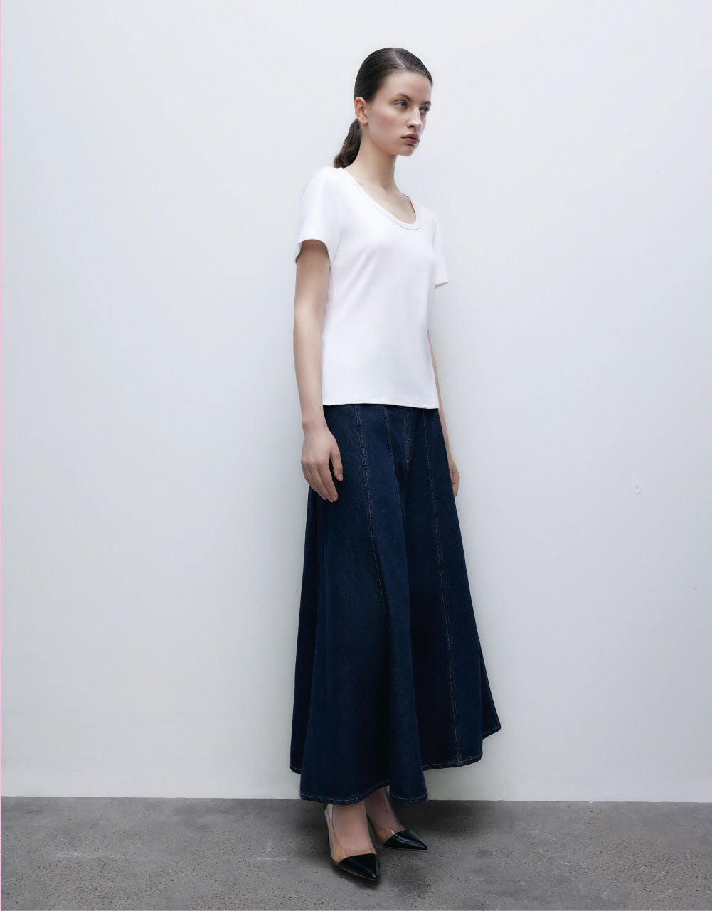 Plain Crew Neck T-Shirt