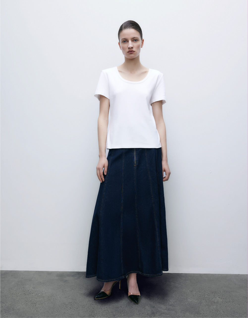 Plain Crew Neck T-Shirt