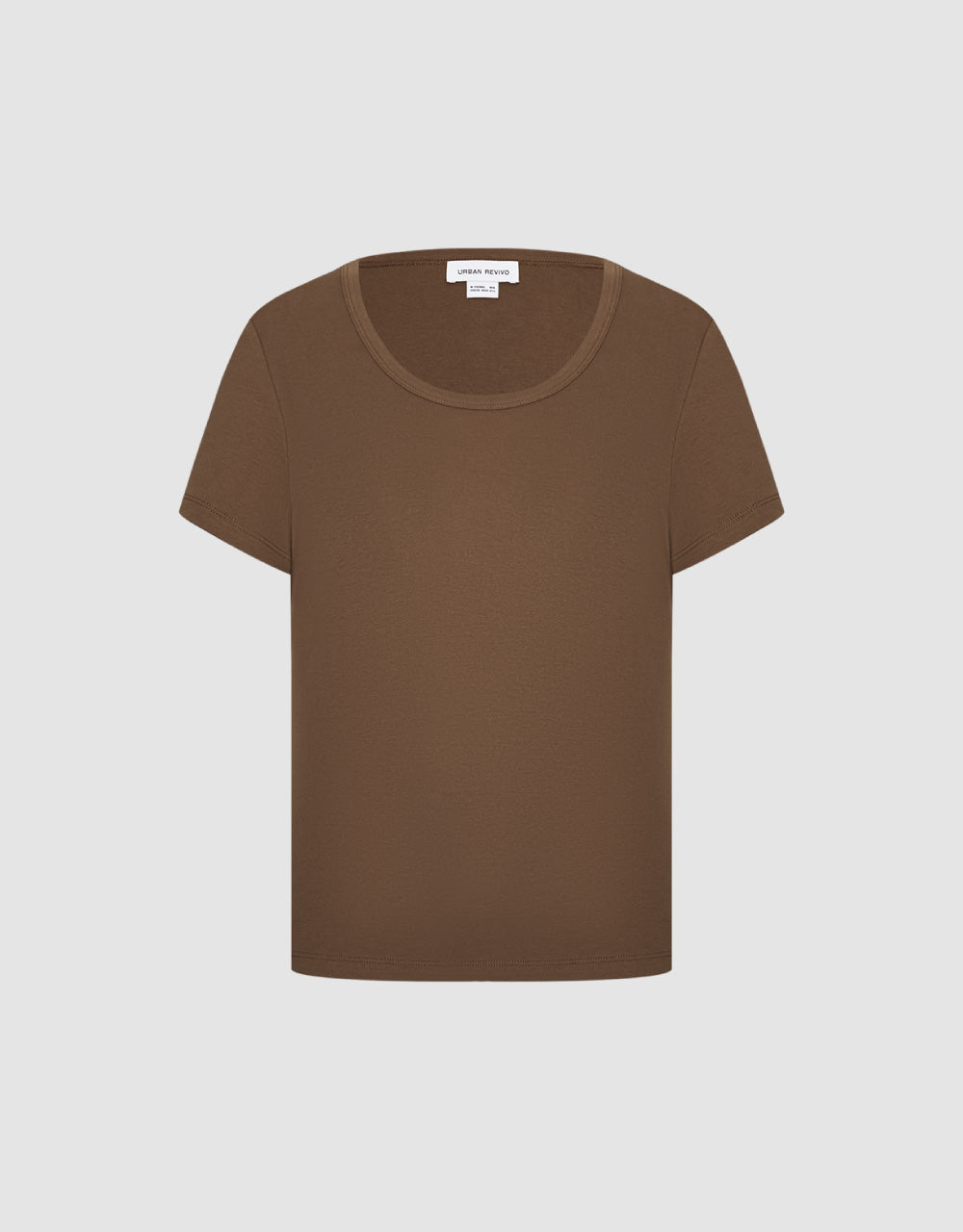Plain Crew Neck T-Shirt