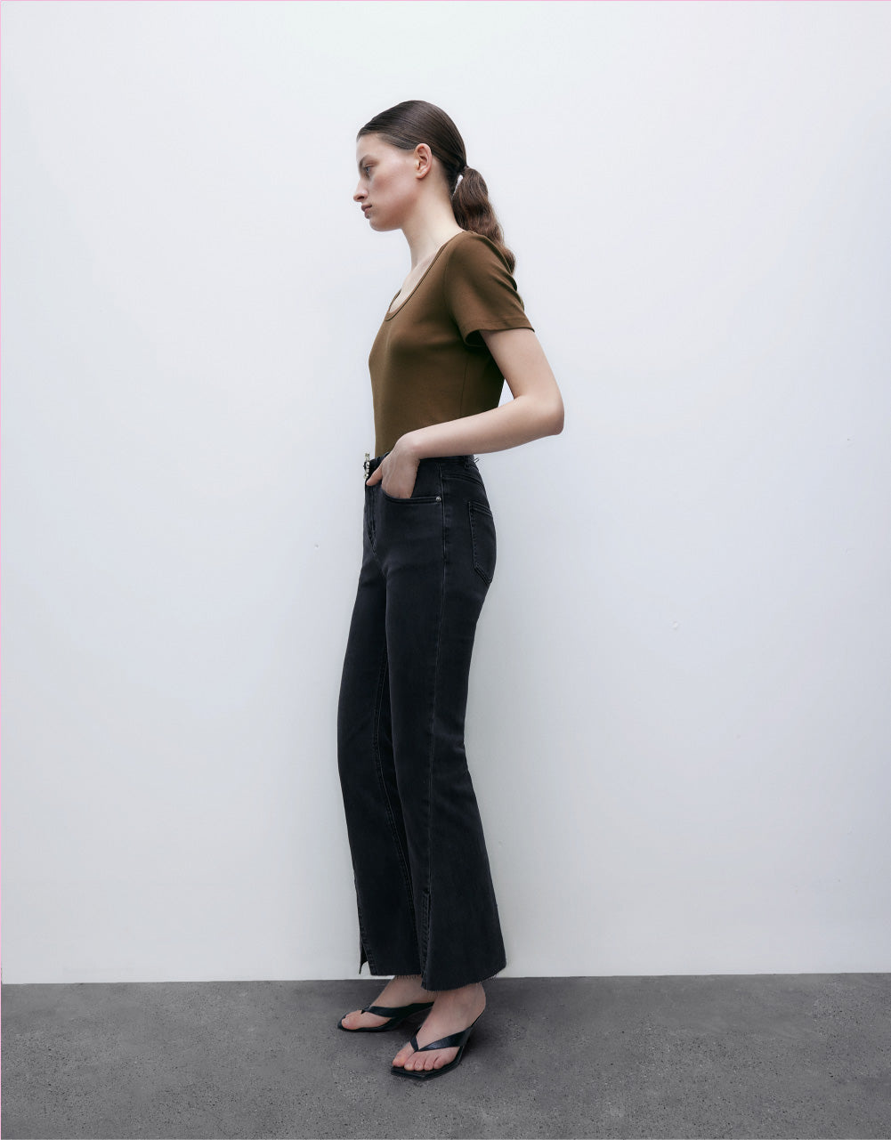 Plain Crew Neck T-Shirt