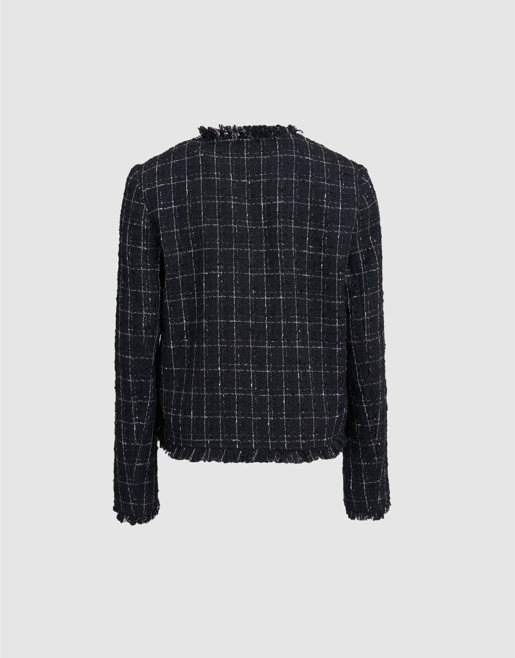Plaid Tweed Jacket
