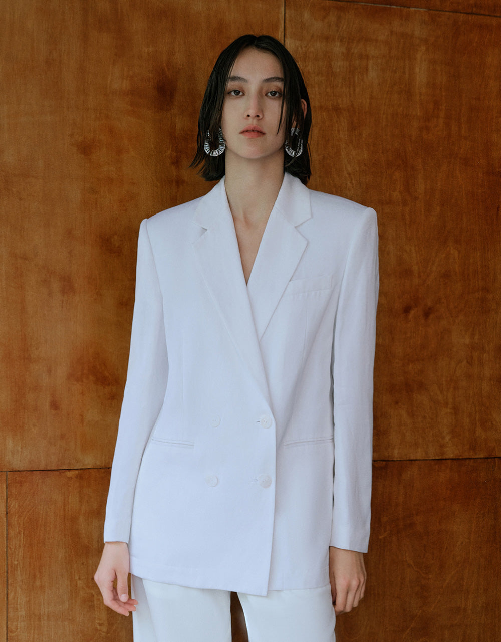 Double Breasted Tailored Blazer