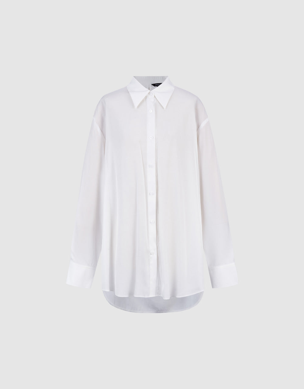 Drop Shoulder Sleeve Shirt Collar Jacket