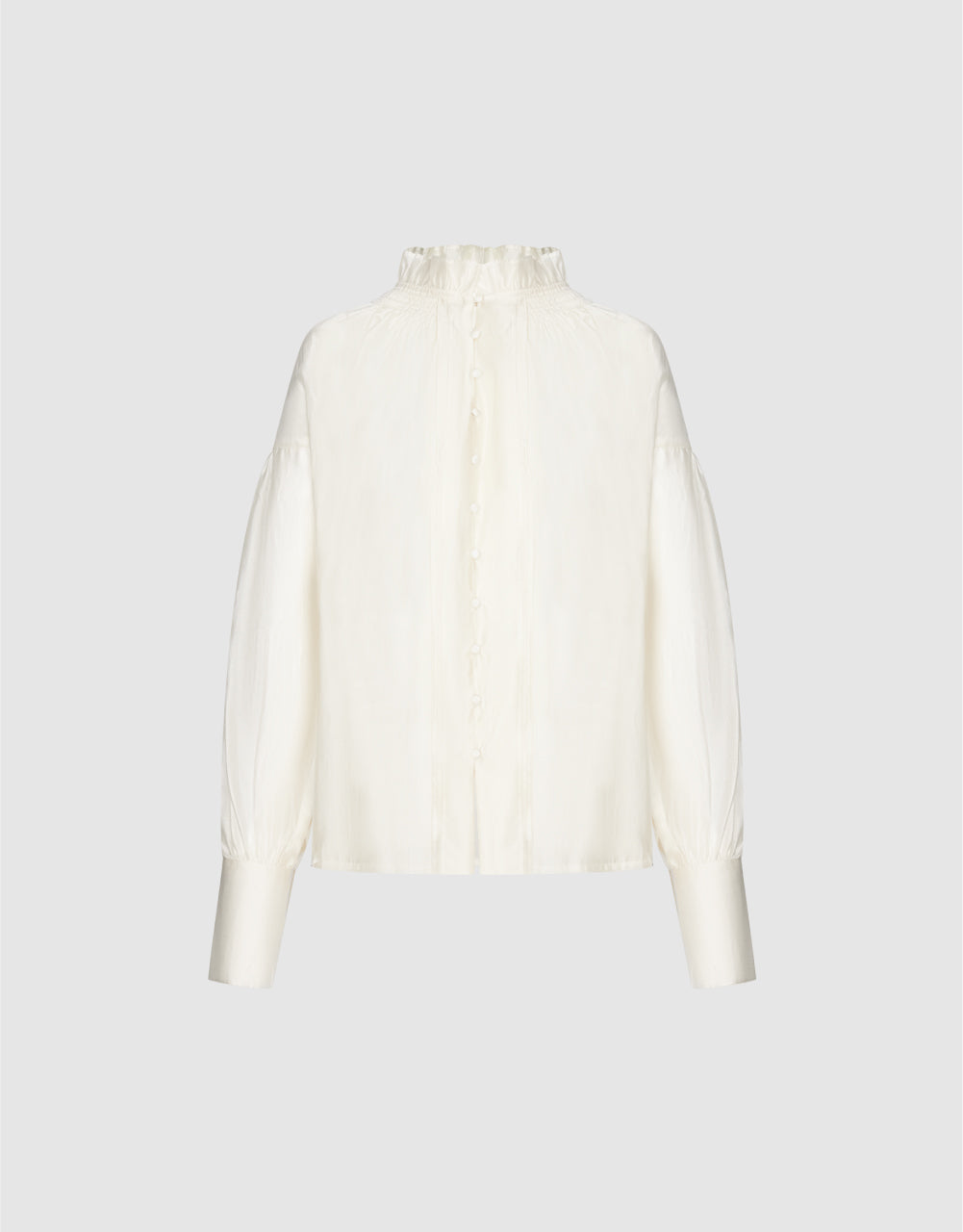 Stand Collar Overhead Shirt