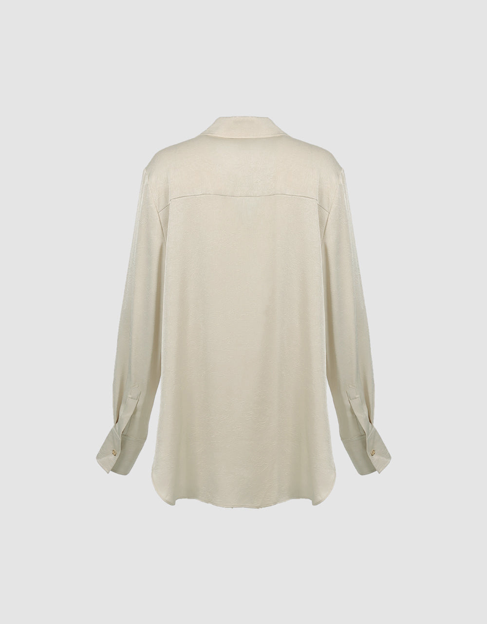 Button Up Drop Shoulder Sleeve Shirt