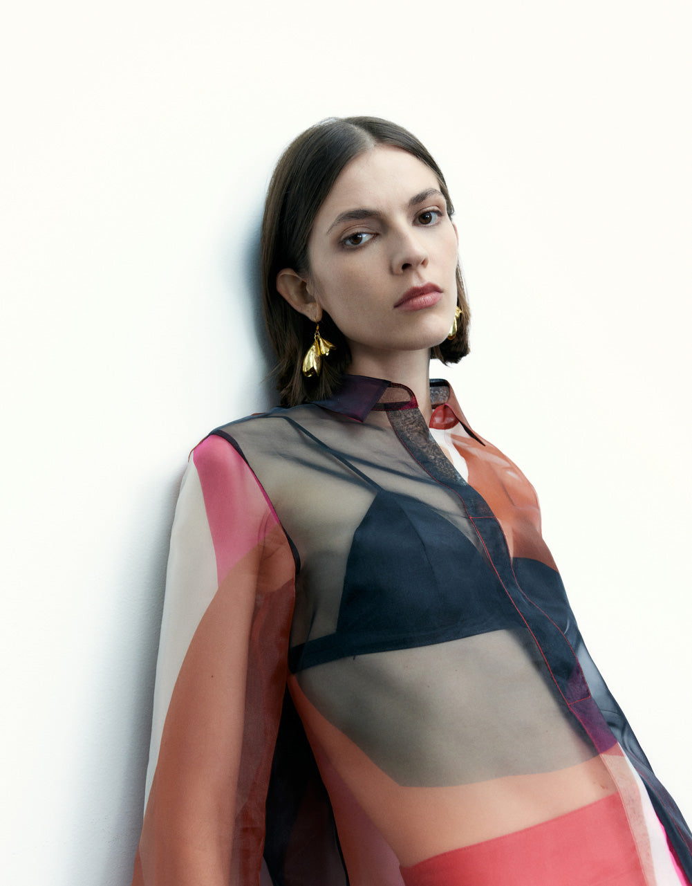 Colorblock Polo Overhead Shirt