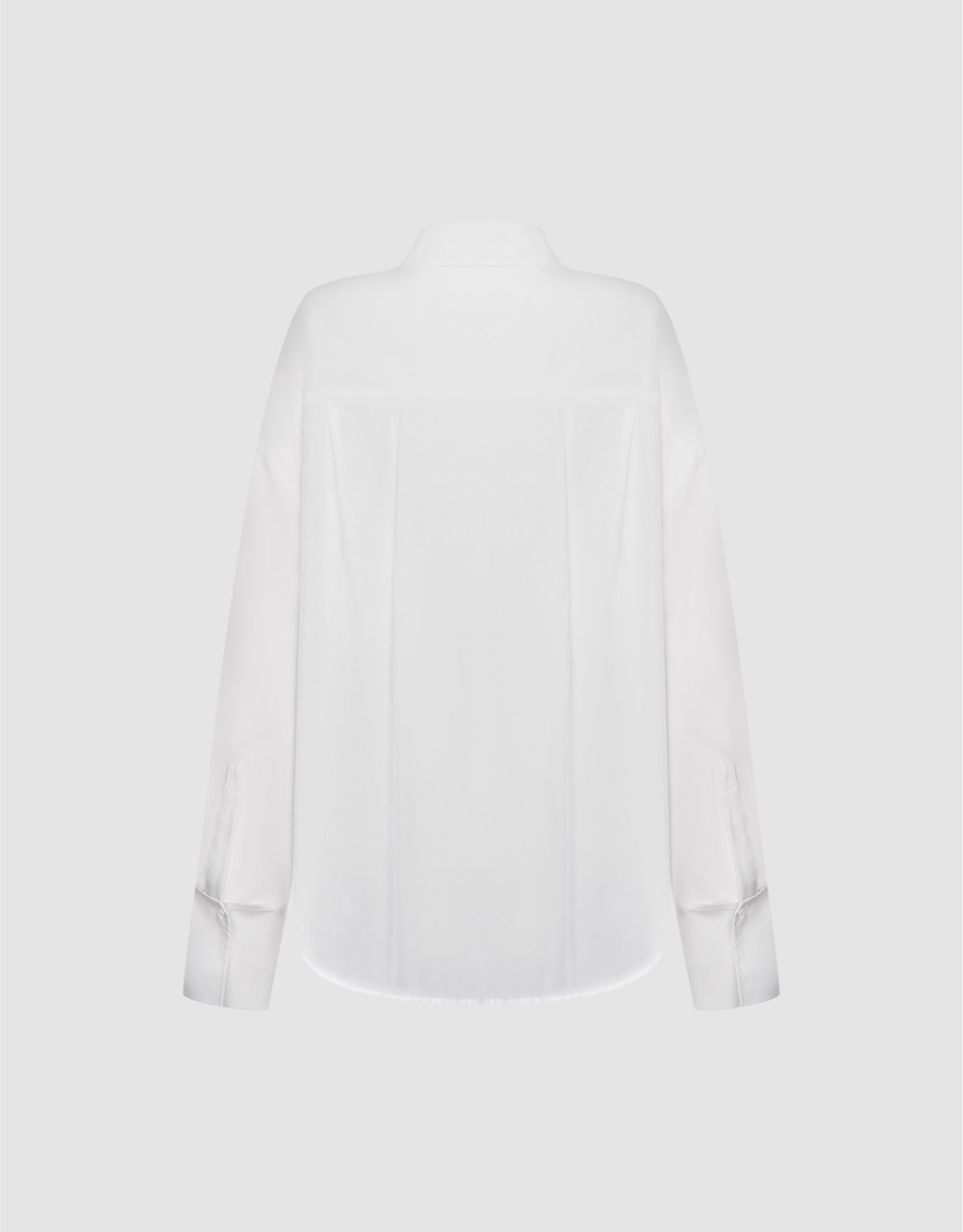 Drop Shoulder Sleeve Lapel Shirt