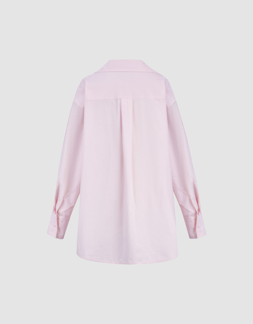 Asymmetric Buttons Lapel Shirt