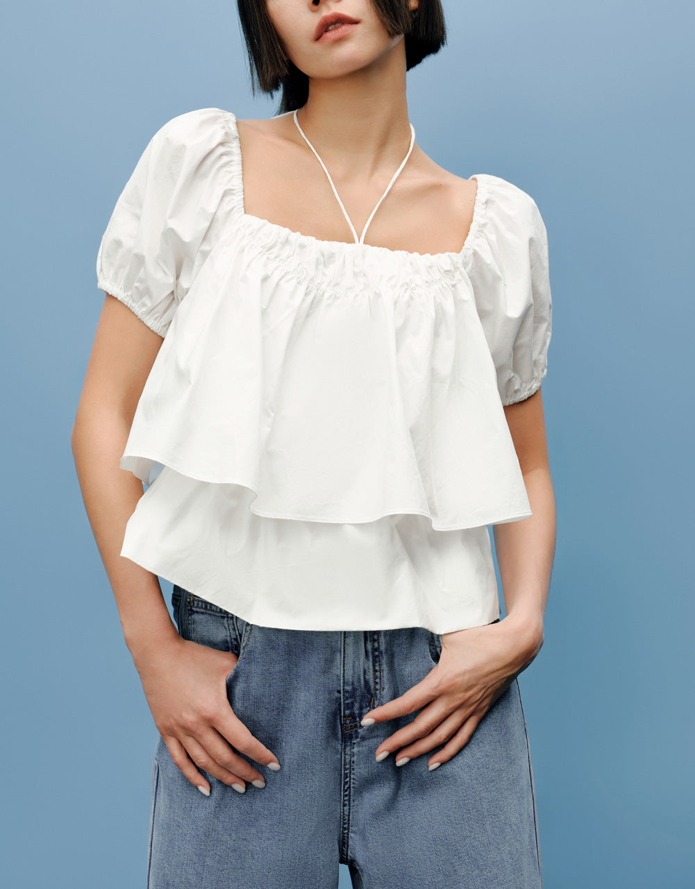 Puff Sleeve Blouse