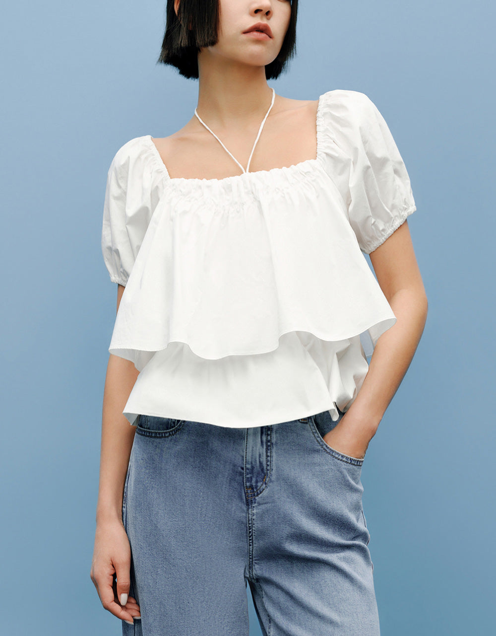 Puff Sleeve Blouse