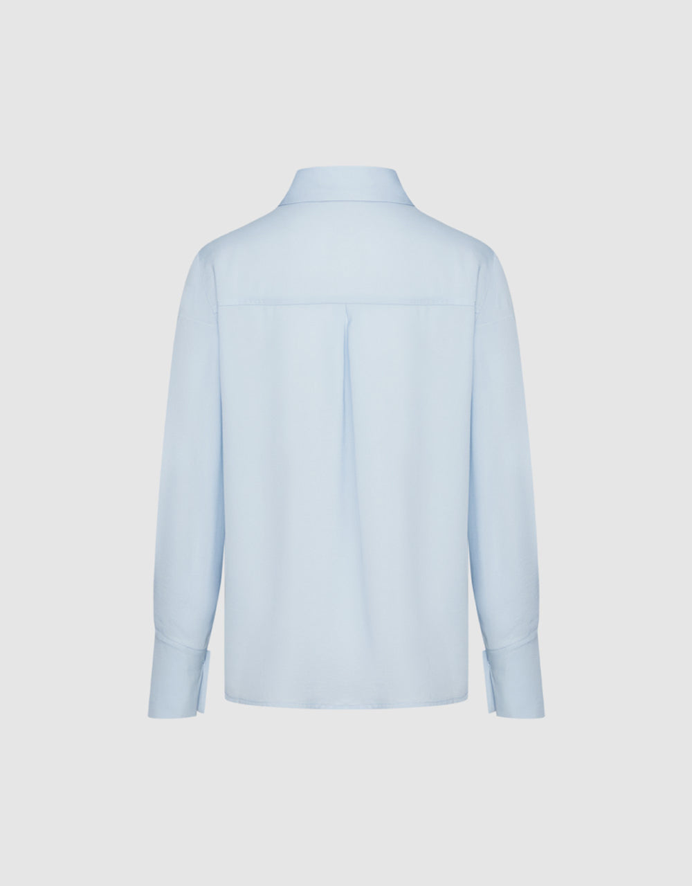 Silk Effect Straight Shirt