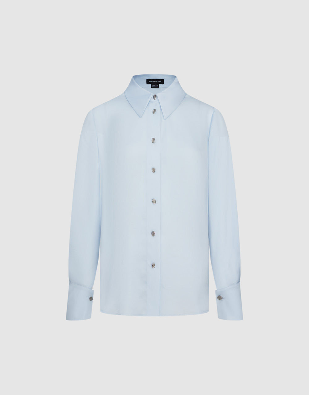 Silk Effect Straight Shirt