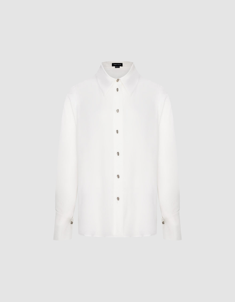 Silk Effect Straight Shirt