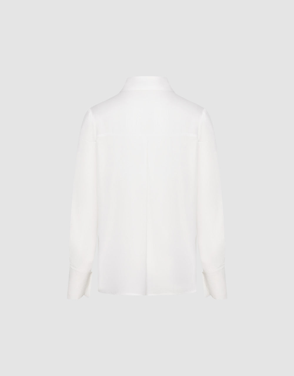 Silk Effect Straight Shirt