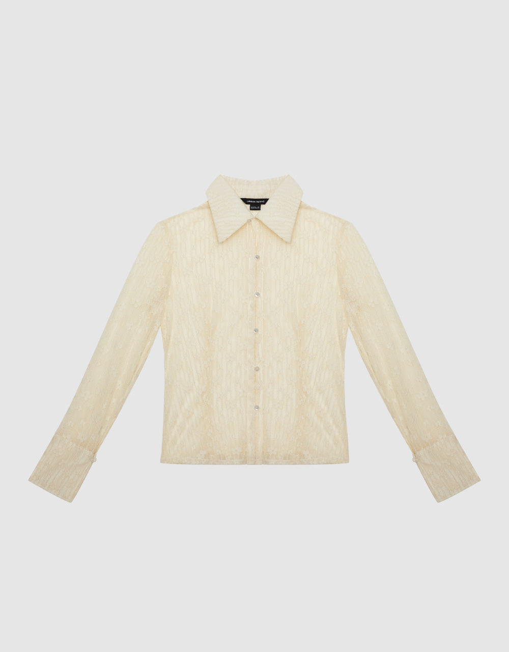Floral Print Lace Shirt