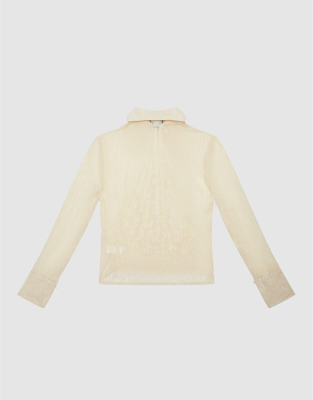 Floral Print Lace Shirt