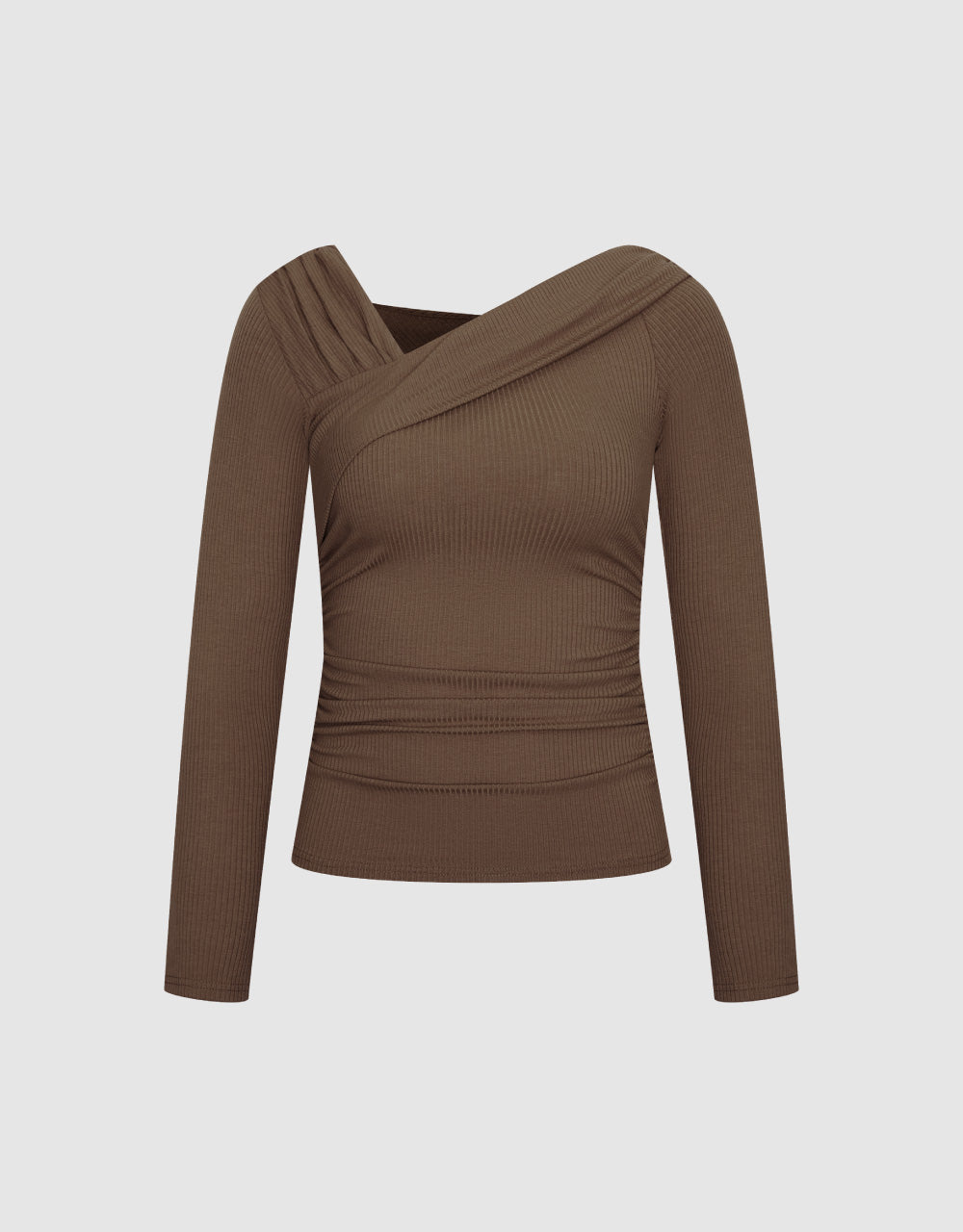 One Shoulder Skinny T-Shirt