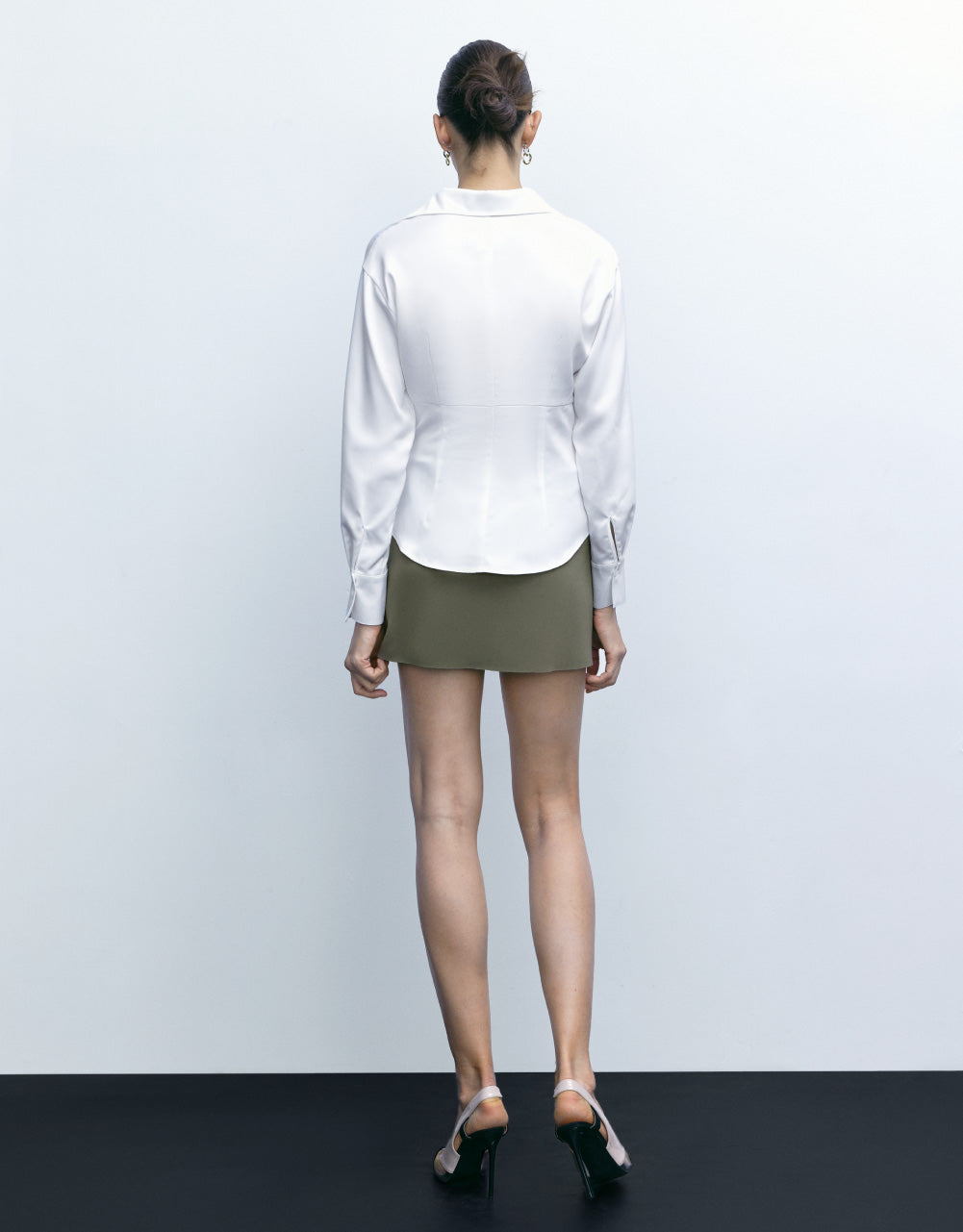 Wrapped Knit Skirt