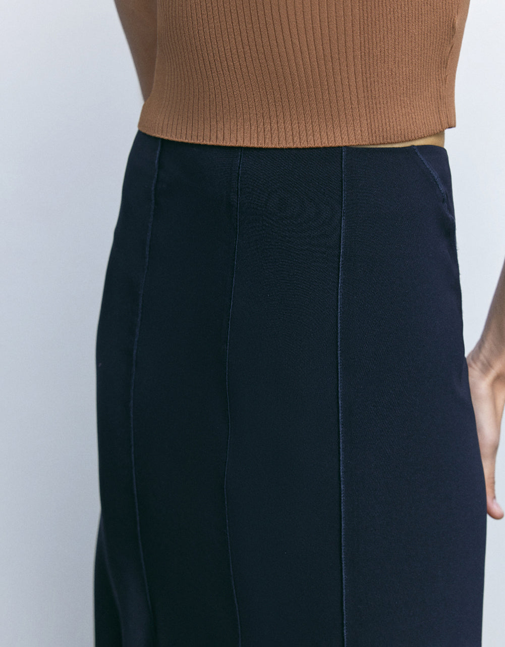 Midi Straight Skirt