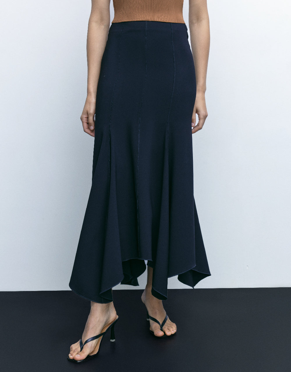 Midi Straight Skirt