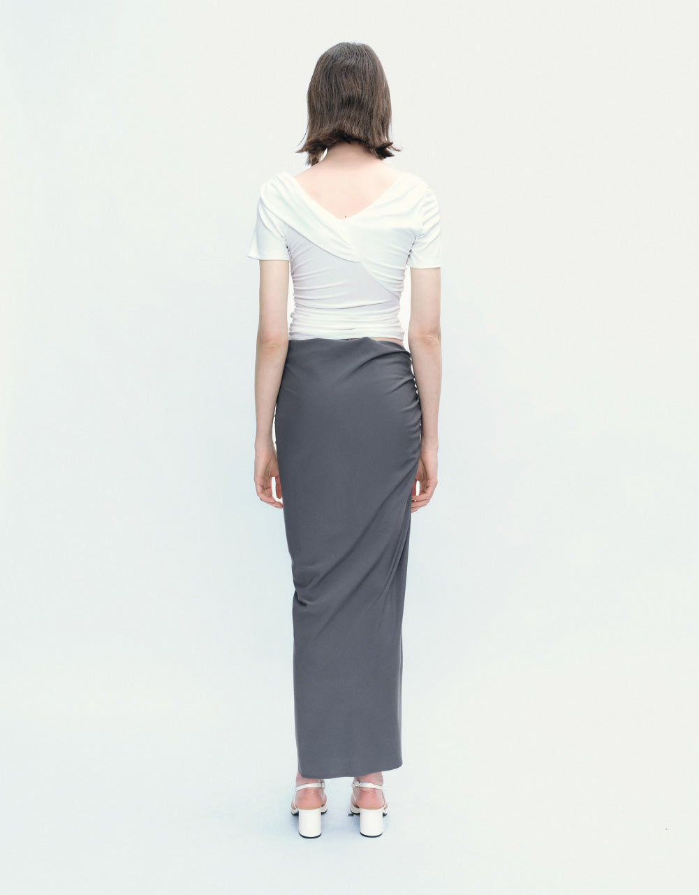 Midi Skinny-Fit Skirt