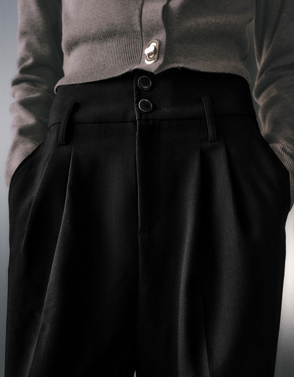 Carrot Fit Trousers