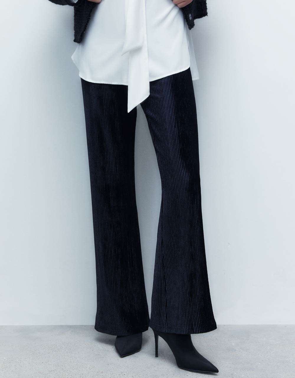 Knitted Straight Pants
