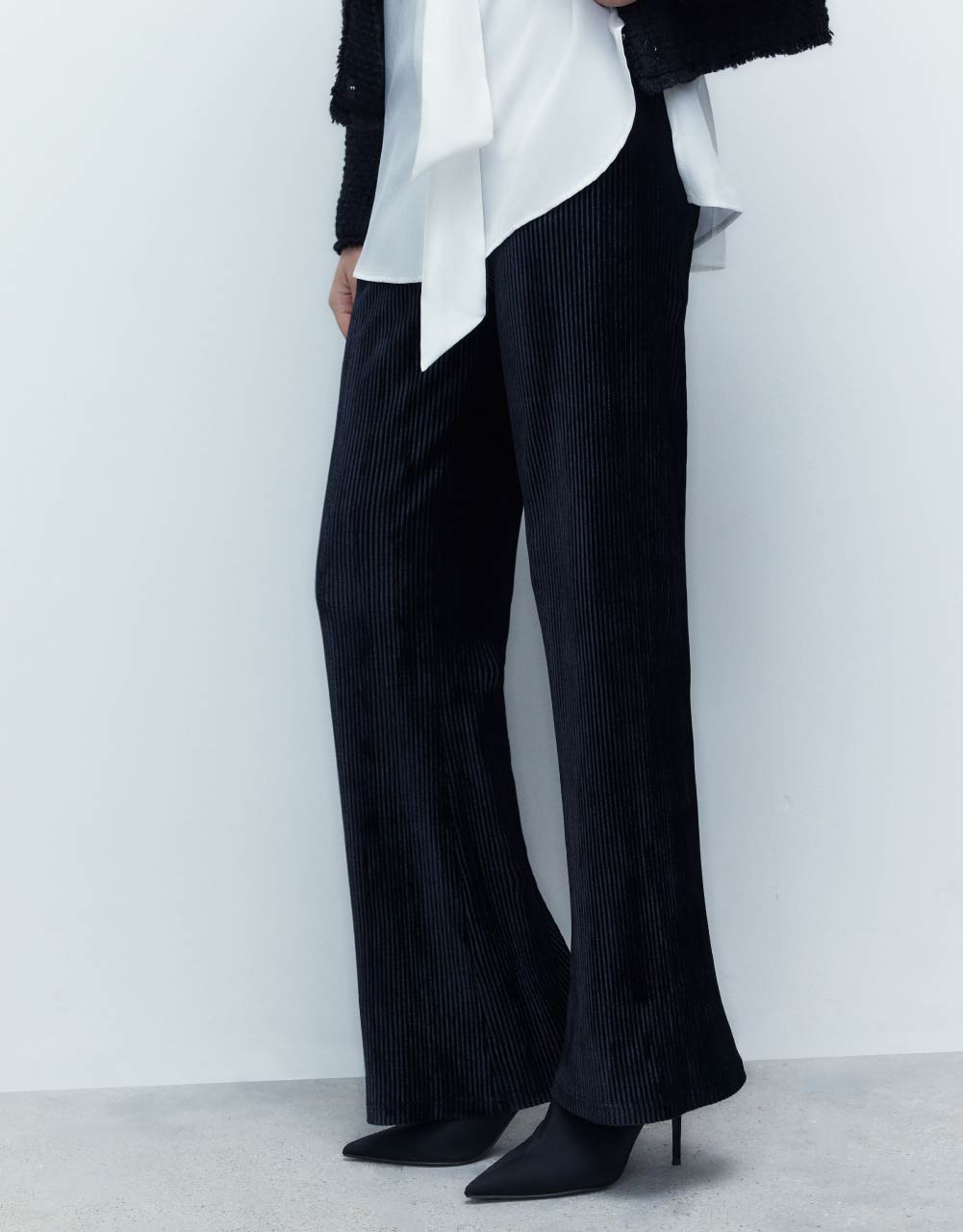 Knitted Straight Pants