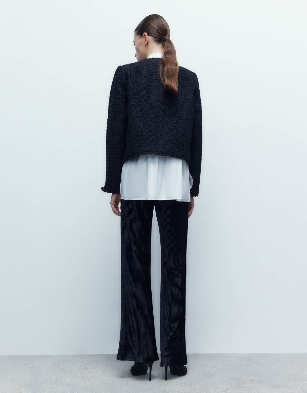 Knitted Straight Pants