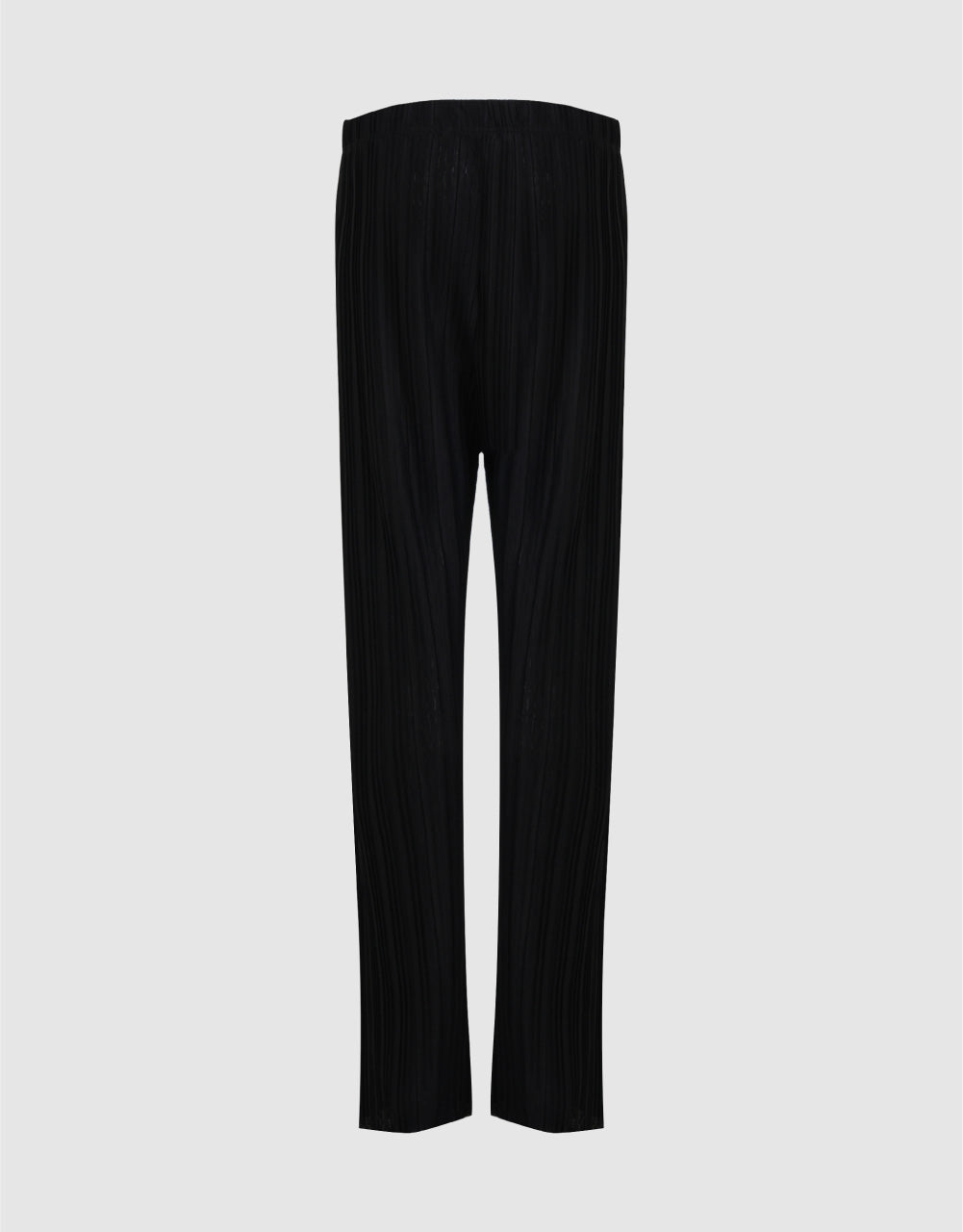 Thin Mid-Waist Straight Pants