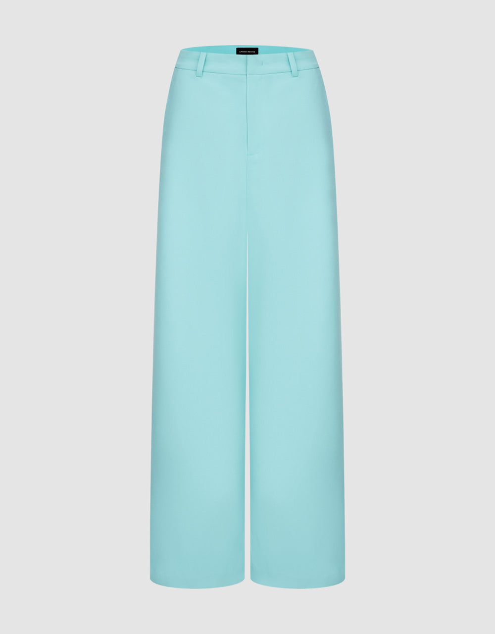Mid-Waist Straight Pants