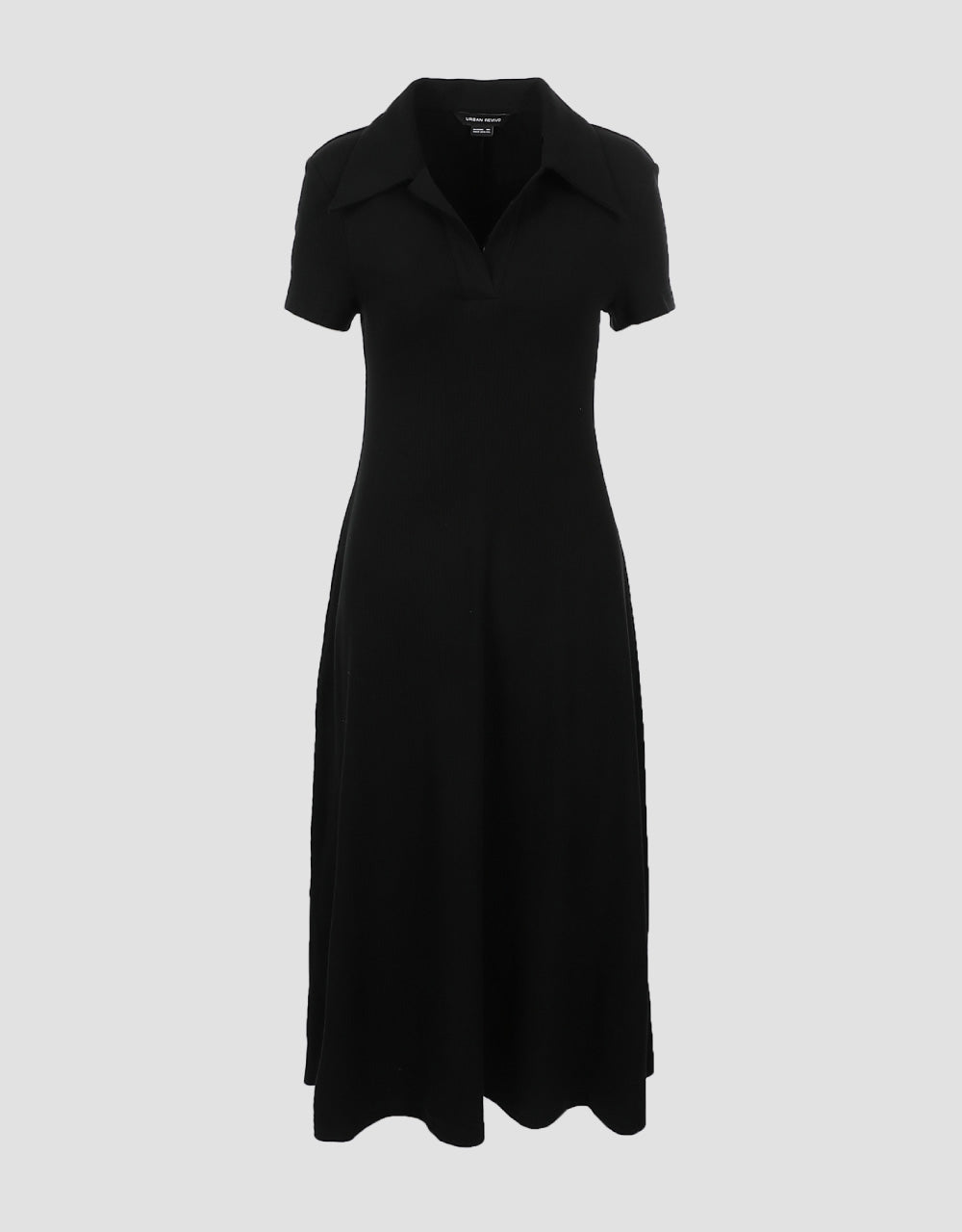 Standard Sleeve Lapel Skater Dress