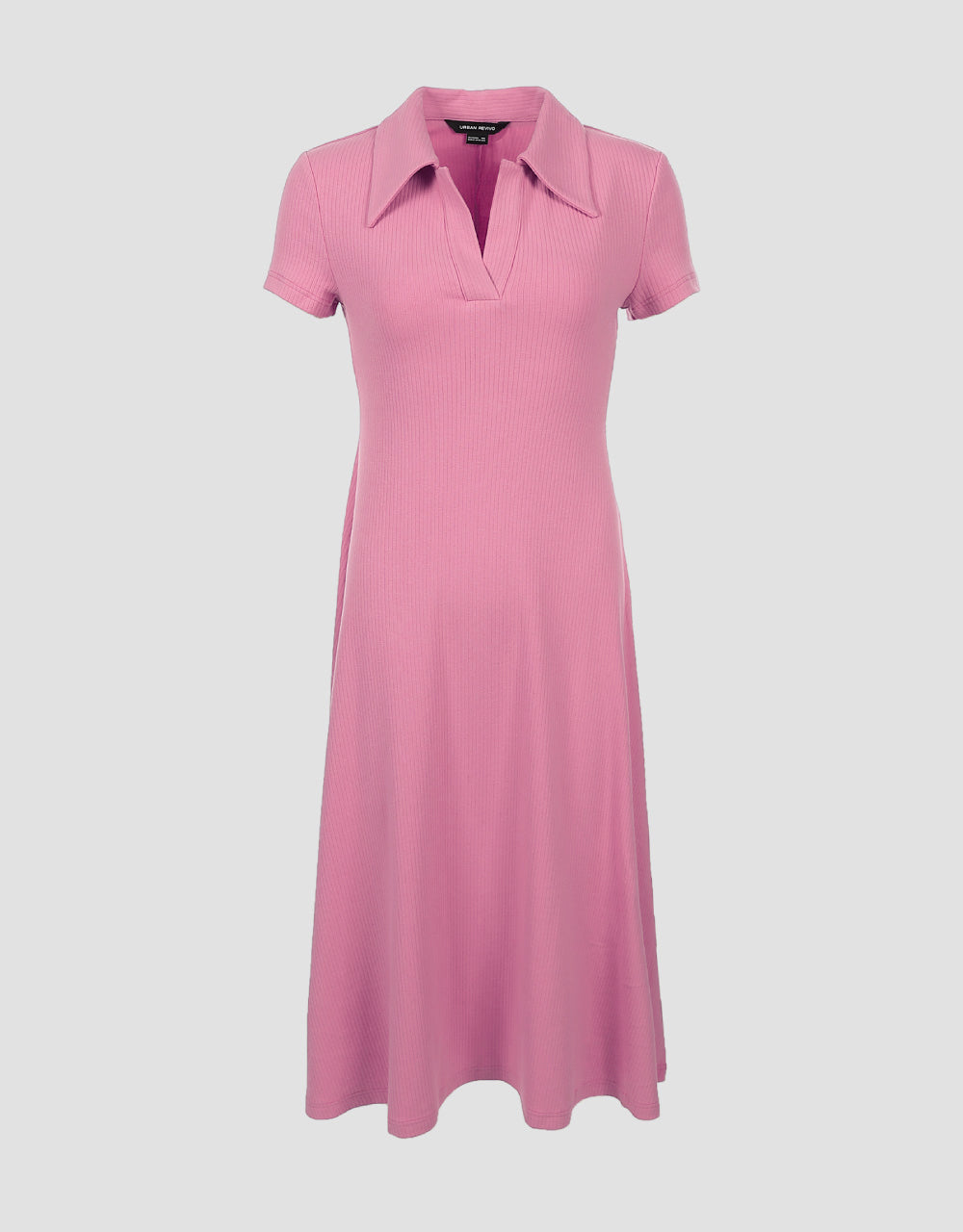Standard Sleeve Lapel Skater Dress