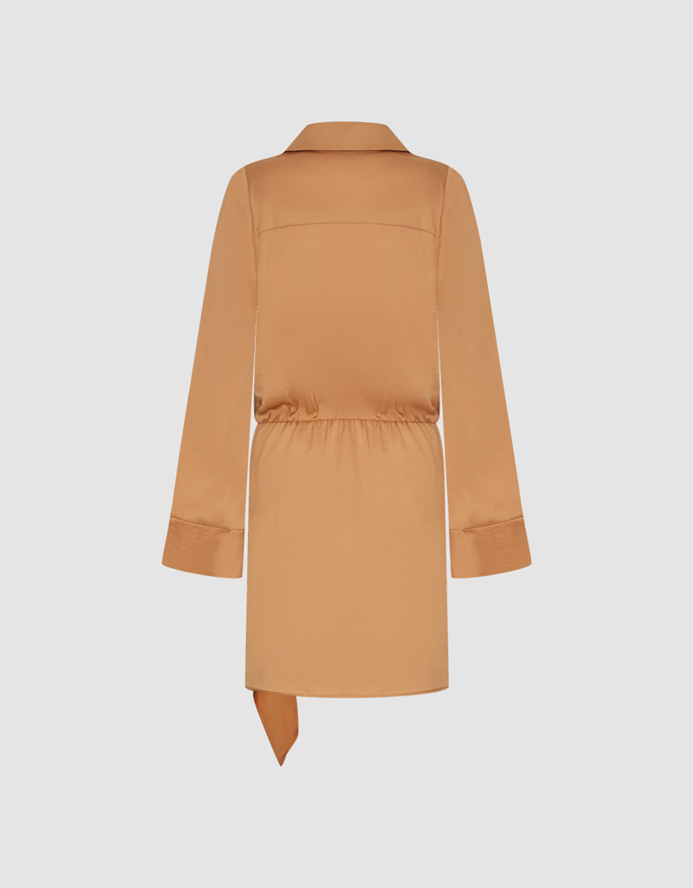 Lapel Shirt Dress