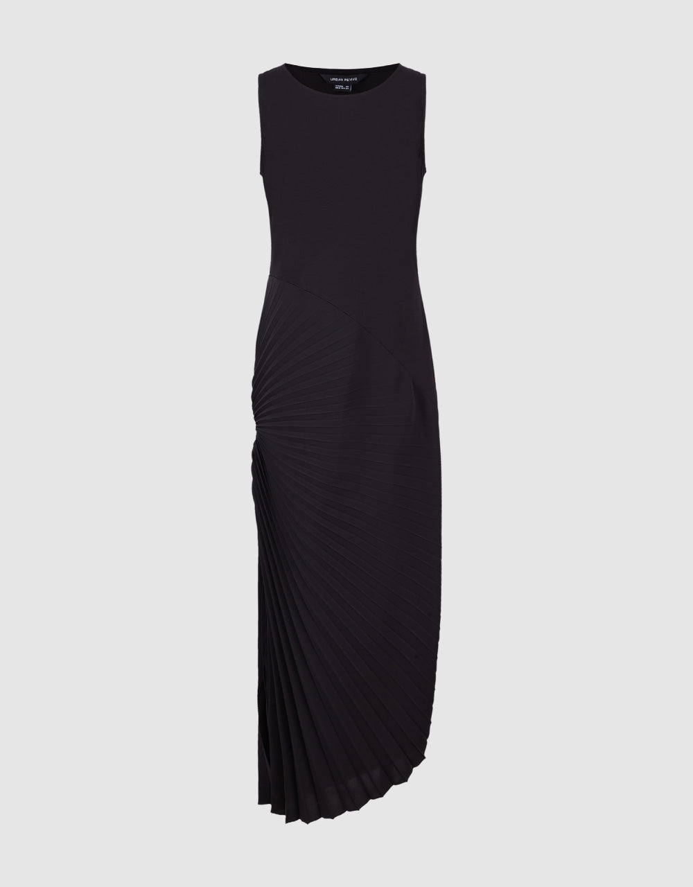 Ruched Sleeveless Dress