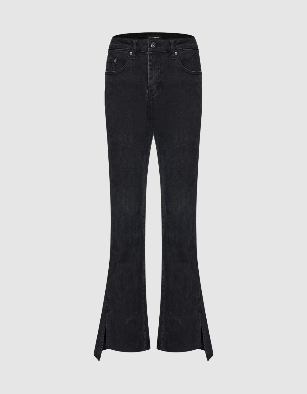 Split Hem Flared Jeans