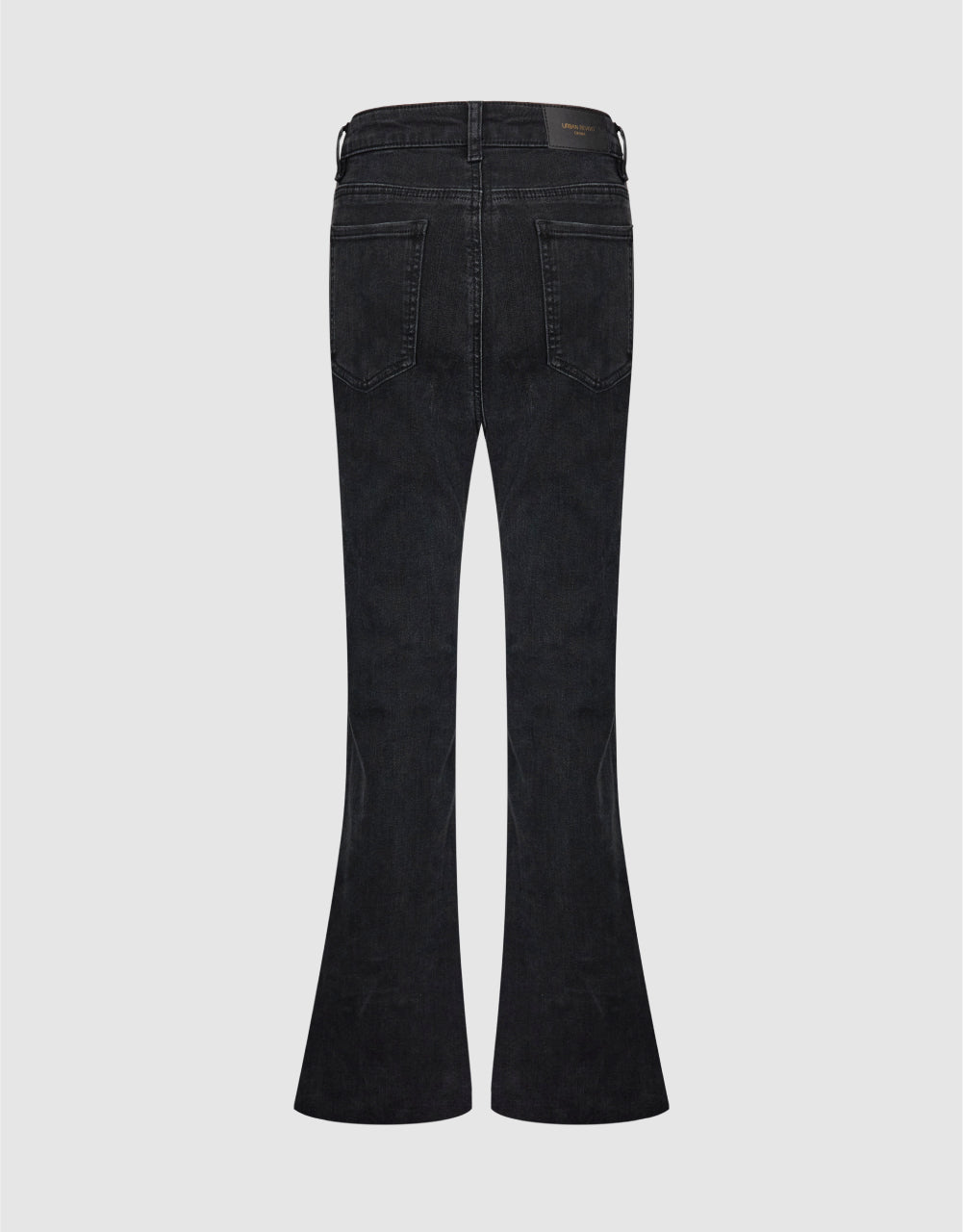 Split Hem Flared Jeans