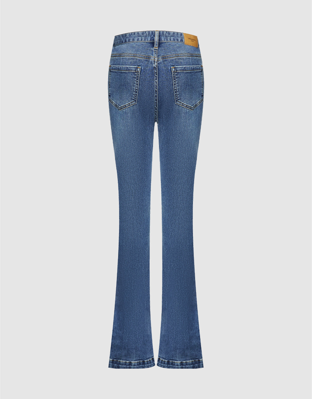 Mid-Waist Flare Jeans