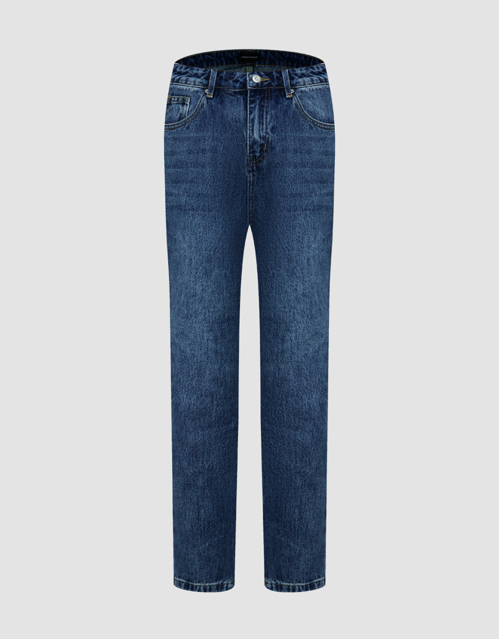 Mid Waist Carrot Fit Jeans