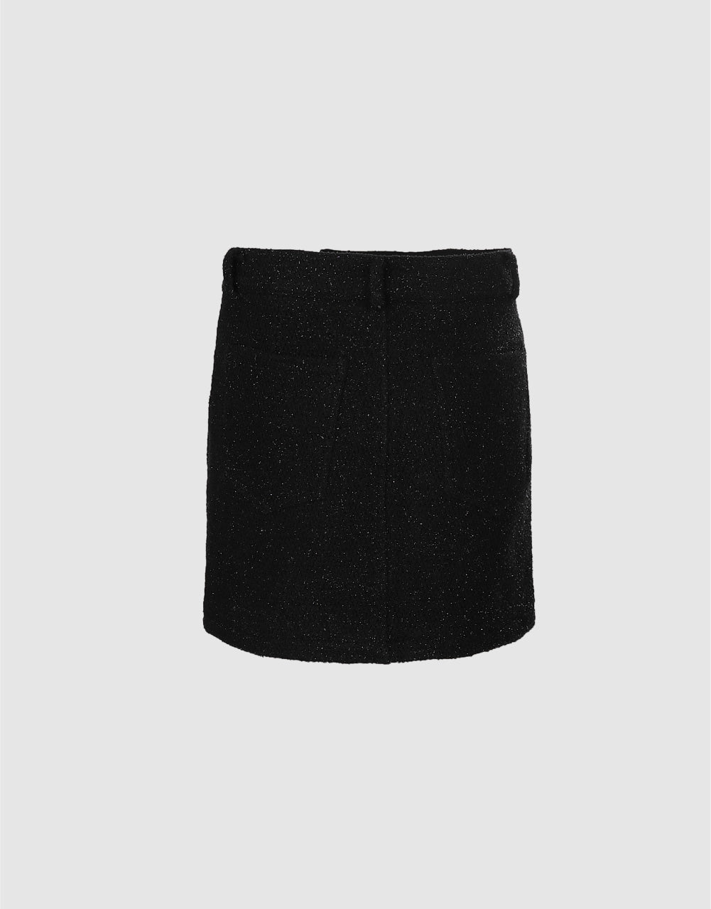 A-Line Denim Mini Skirt